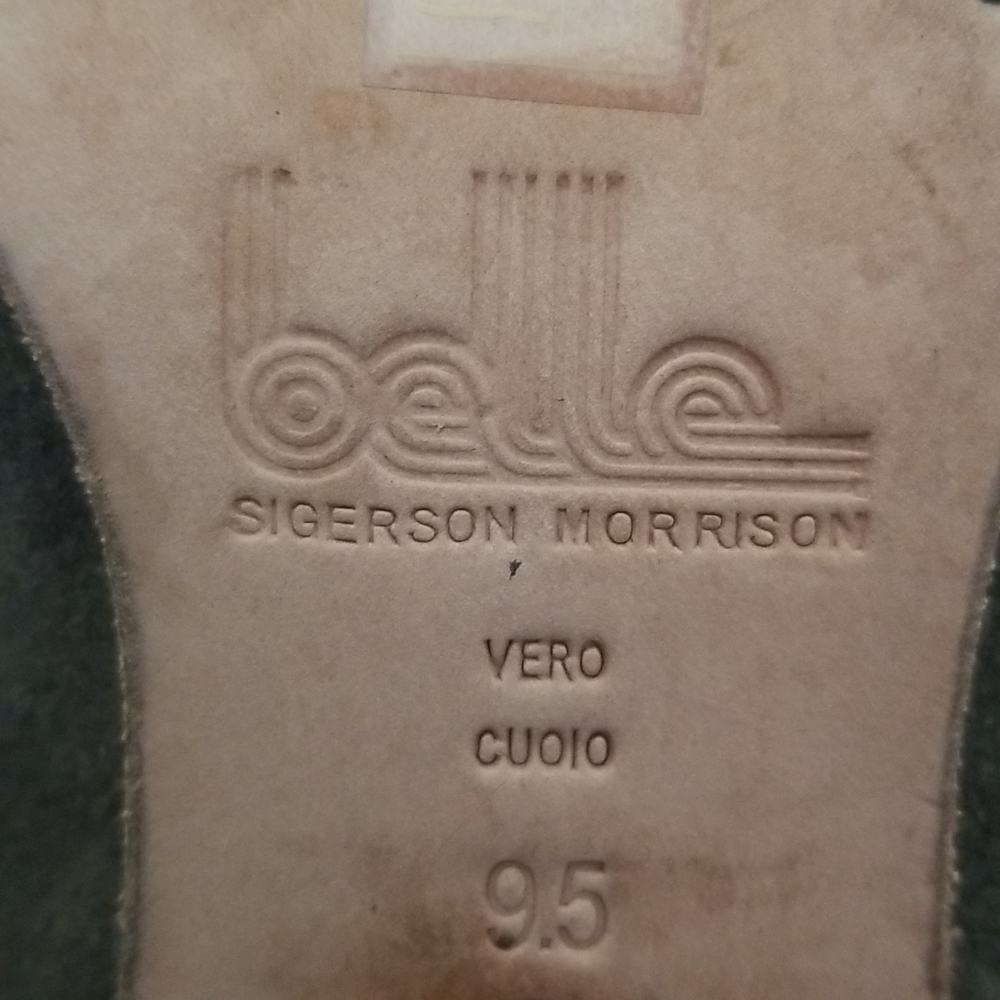 Belle Sigerson Morrison Ankle Boots Light brown Buckle Boho Size 9.5 - Picture 11 of 11